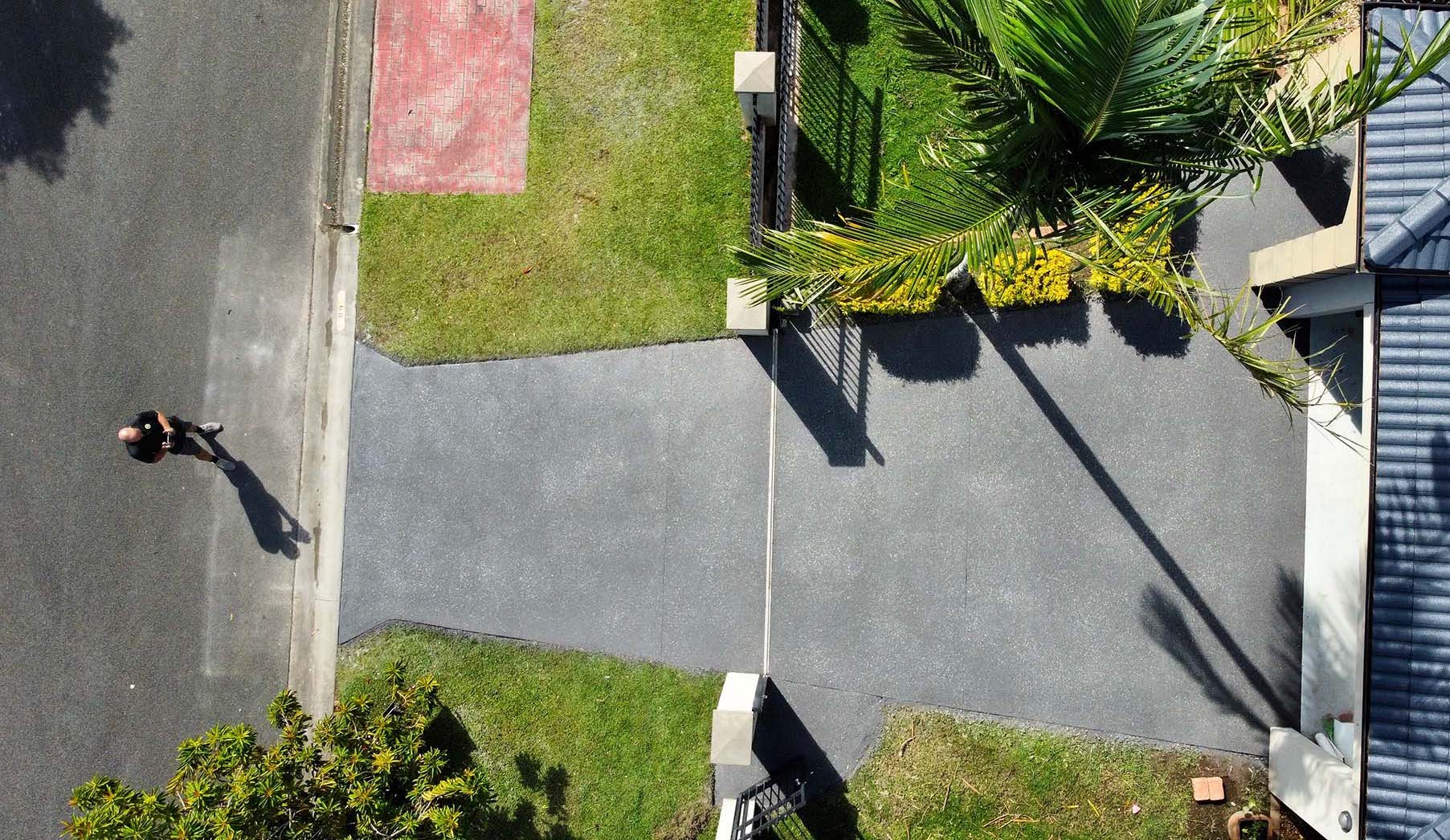 From Outdated to Trendy. An old driveway looks way better after quality resurfacing.