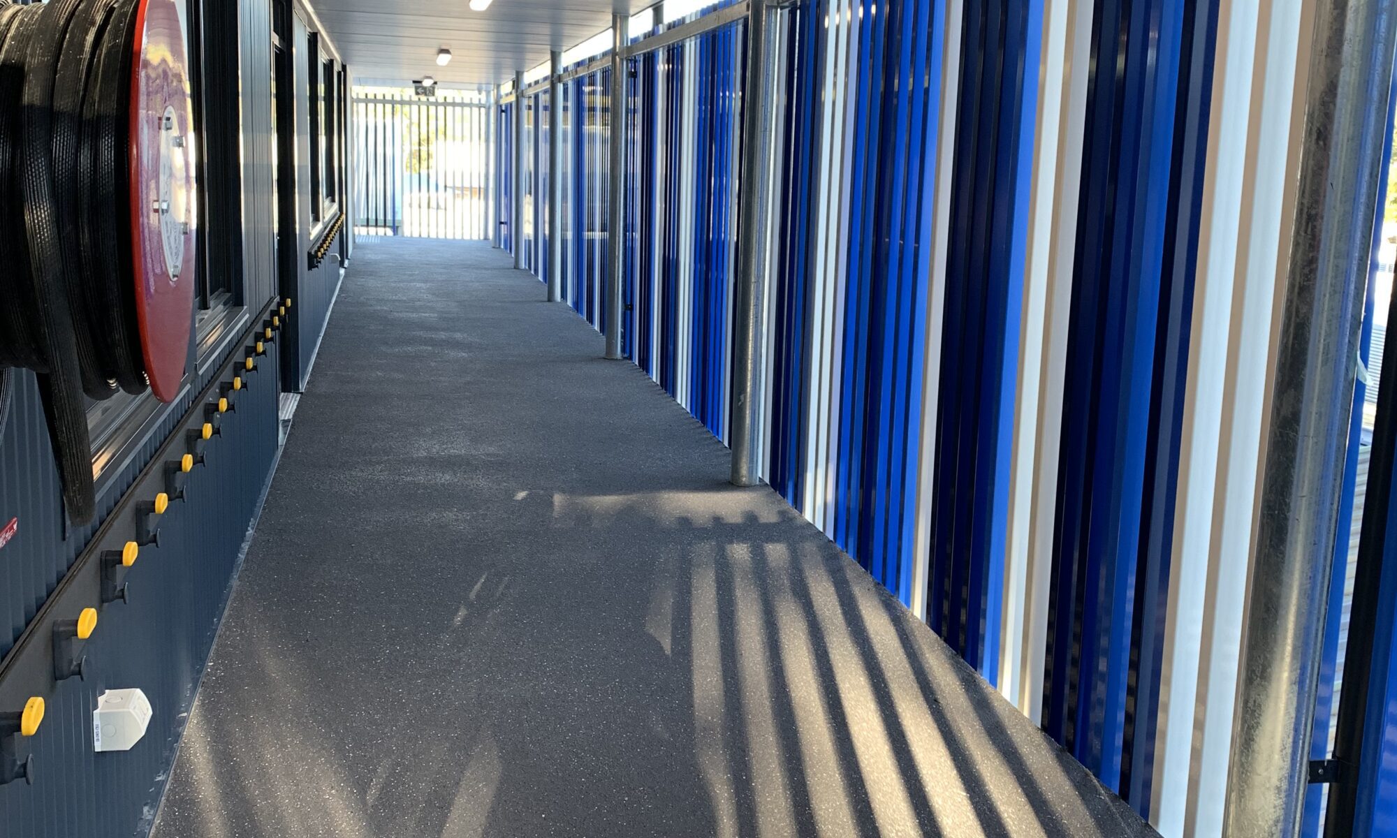 Resurfacing of school balcony